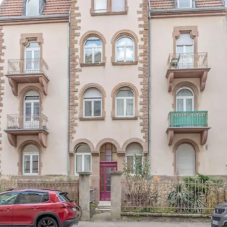 Plumeria - Grand 75m2 - Au Calme Et Jardin - Proche Gare, Nouvelle - Parking Public Gratuit - 2 - 4 Lits Séparés * Metz