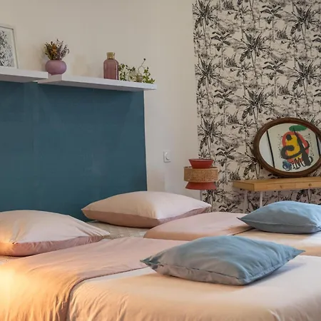 Apartamento Plumeria - Grand 75m2 - Au Calme Et Jardin - Proche Gare, Nouvelle - Parking Public Gratuit - 2 - 4 Lits Séparés *