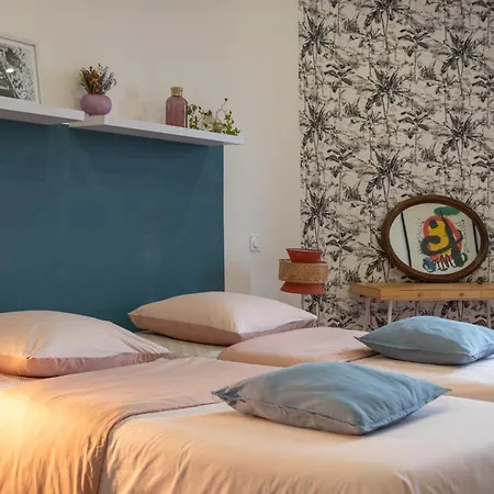 Plumeria - Grand 75M2 Calme Avec Jardin - 2 Chambres - 4 Lits - Parking Gratuit * Mety