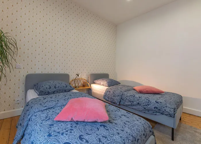 Plumeria - Grand 75m2 - Au Calme Avec Jardin - Ideal Famille Ou Groupe De Travailleurs - Parking Public Gratuit - 2 - 4 Lits Separes * Mety